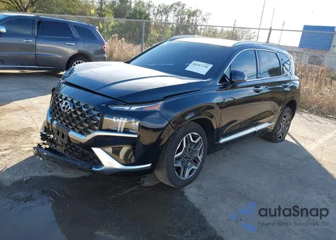 2021 Hyundai Santa Fe Calligraphy z USA, uszkodzony, nr VIN 5NMS5DAL7MH323641